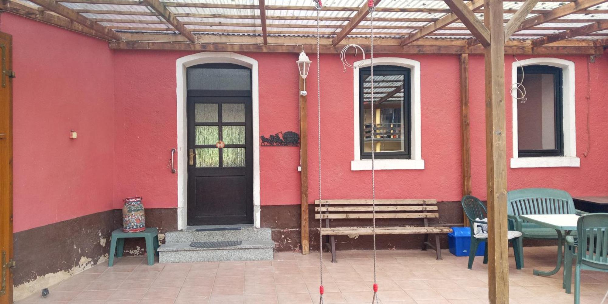 Ferienwohnung Auf Dem Gutshof Renz Weissenfels Exterior foto